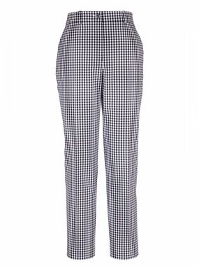 Michael Kors Collection Luxury Gingham Trouser Pants Italy 6 Office viaSiren